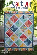 Salt Air Lattice Quilt Tutorial by Ashley from Mommy by Day Crafter by Night