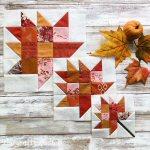Scrappy Leaf Block Pattern by Julie Cefalu from The Crafty Quilter