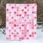Heart Crossed Quilt Tutorial by Jeni Baker from In Color Order
