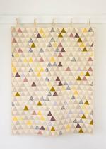 Little Peaks Quilt Tutorial by Molly through Purl Soho