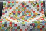 Potluck Scrap Quilt by Sarah Haslip from Orange You Glad